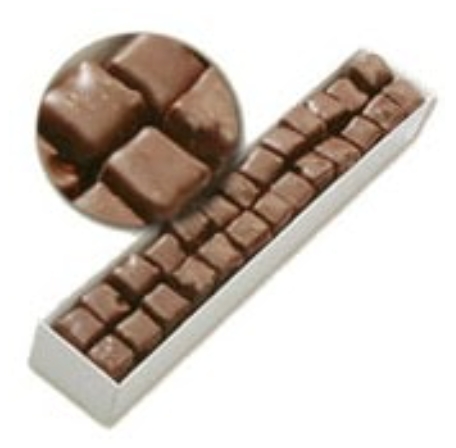 Çikolatalı Lokum 500 Gr Taptaze